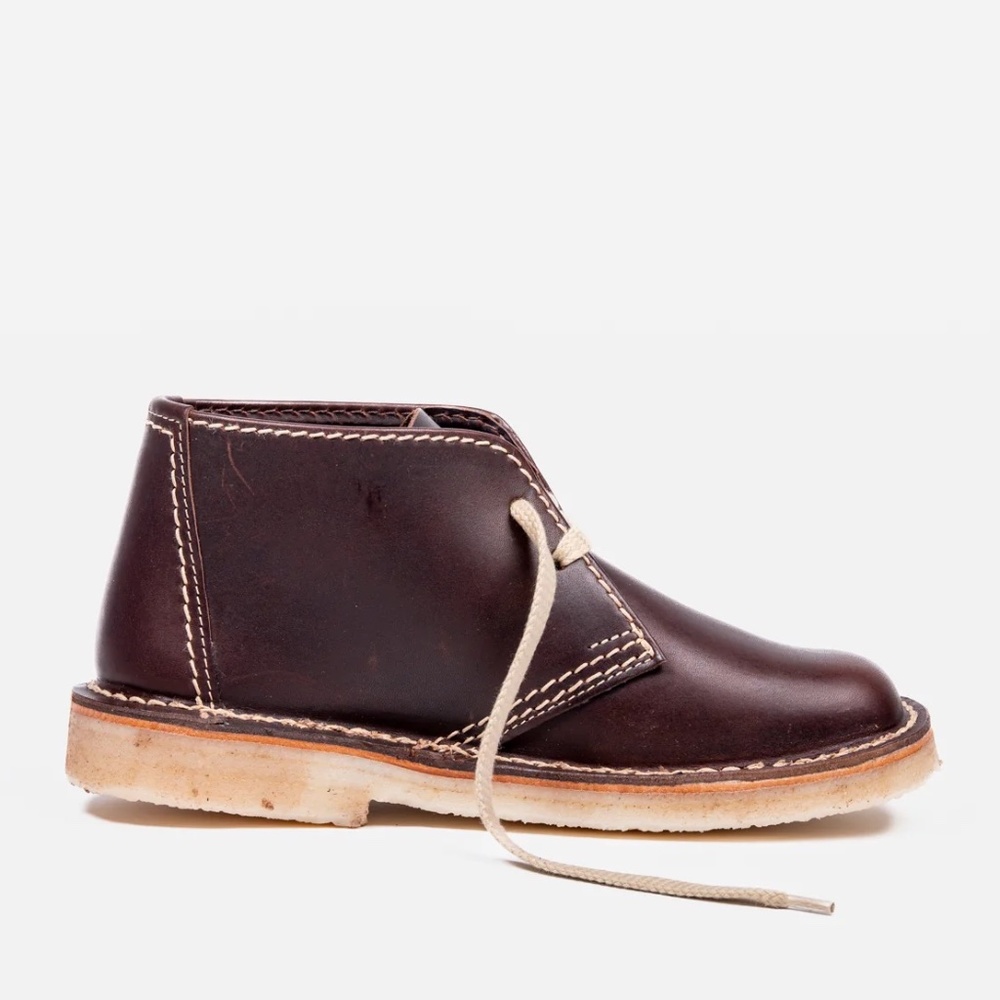 Duck Feet - Sjælland - Leather Bootie - Chocolate - Sz. 42